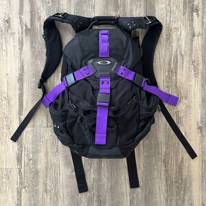 Vintage Y2K Oakley Icon 3.0 Backpack Infinite Hero Ash Purple Black